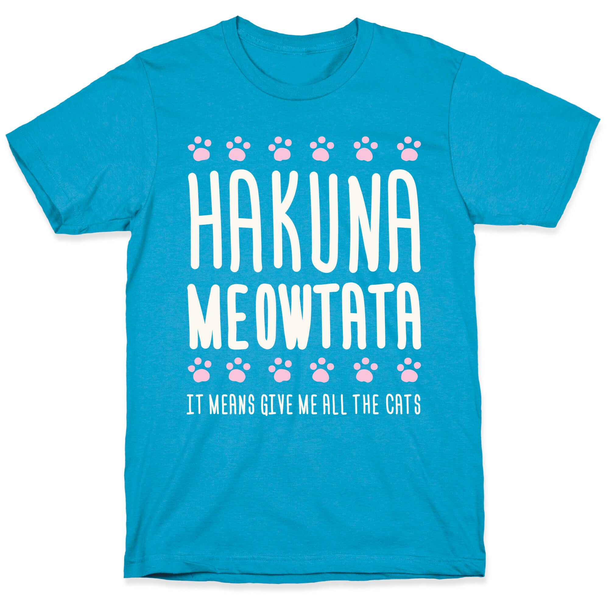 Hakuna Meowtata Unisex Triblend Tee